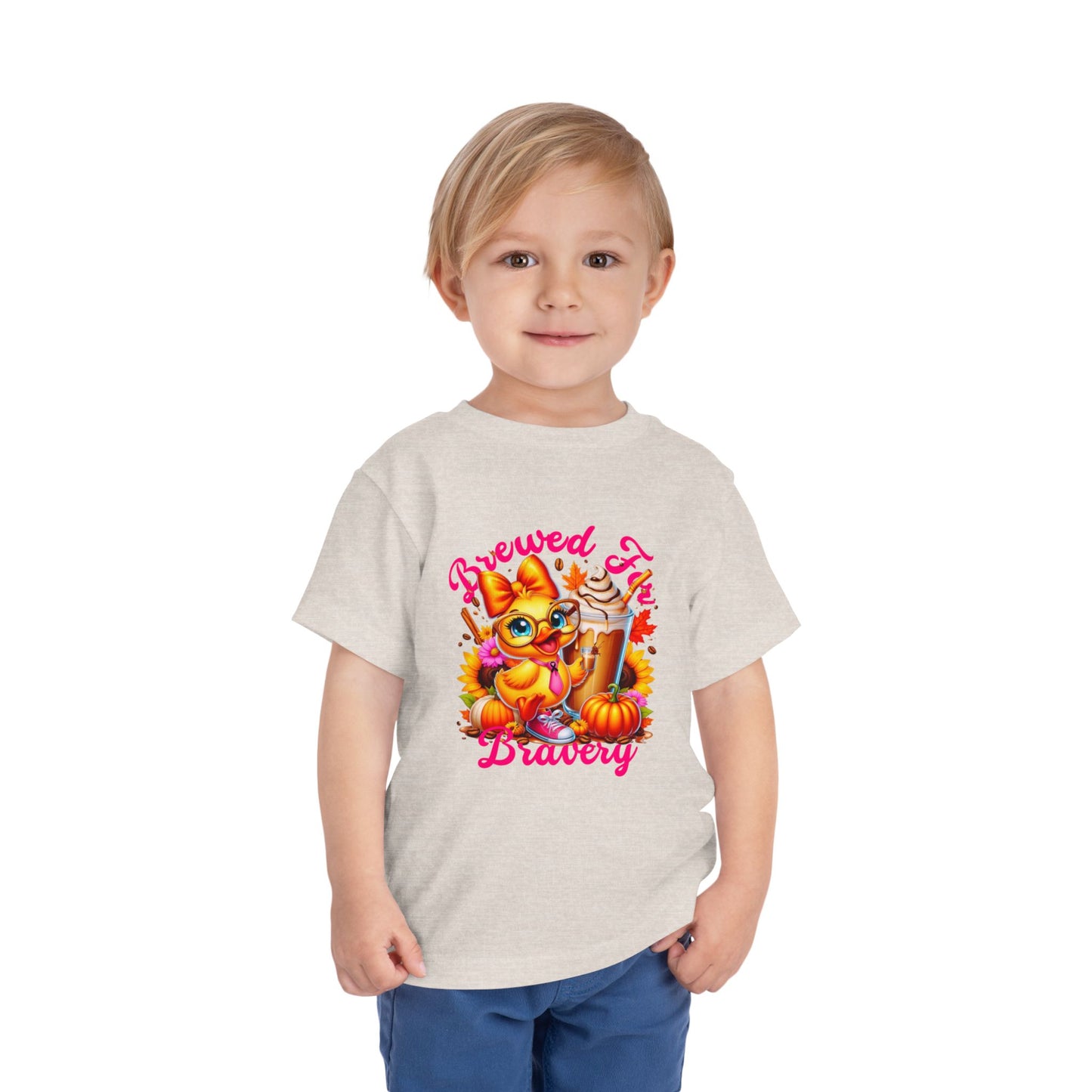 Brewed for Bravery - Kids T-Shirt