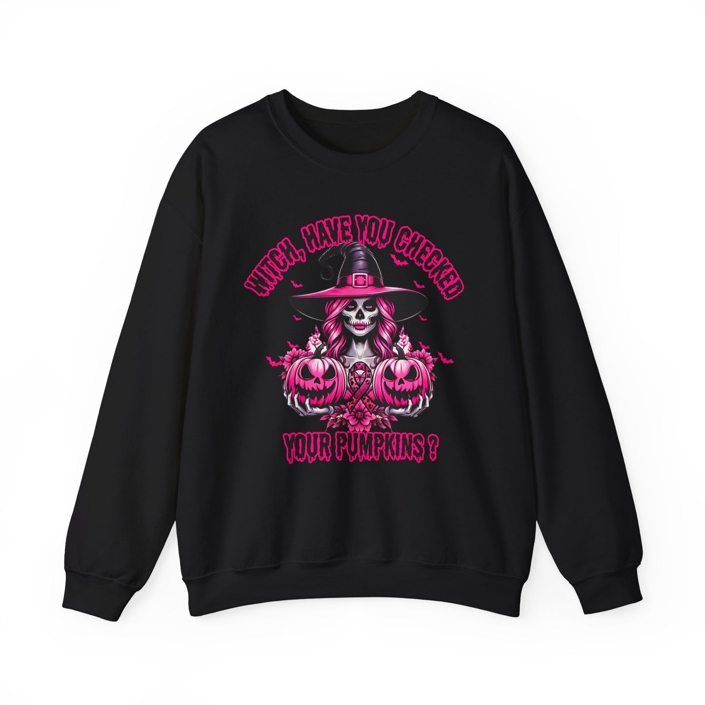 Check Your Pumpkins – Funny Halloween Unisex Sweatshirt