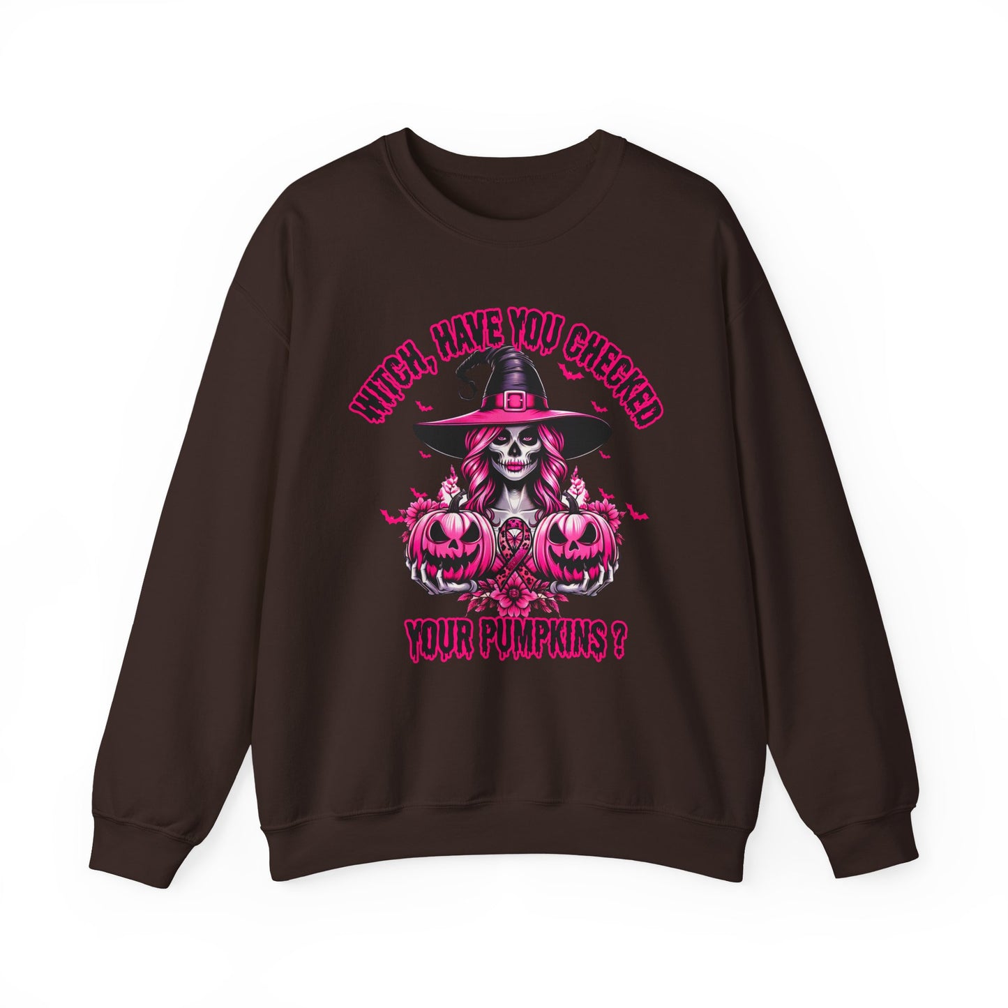 Check Your Pumpkins – Funny Halloween Unisex Sweatshirt