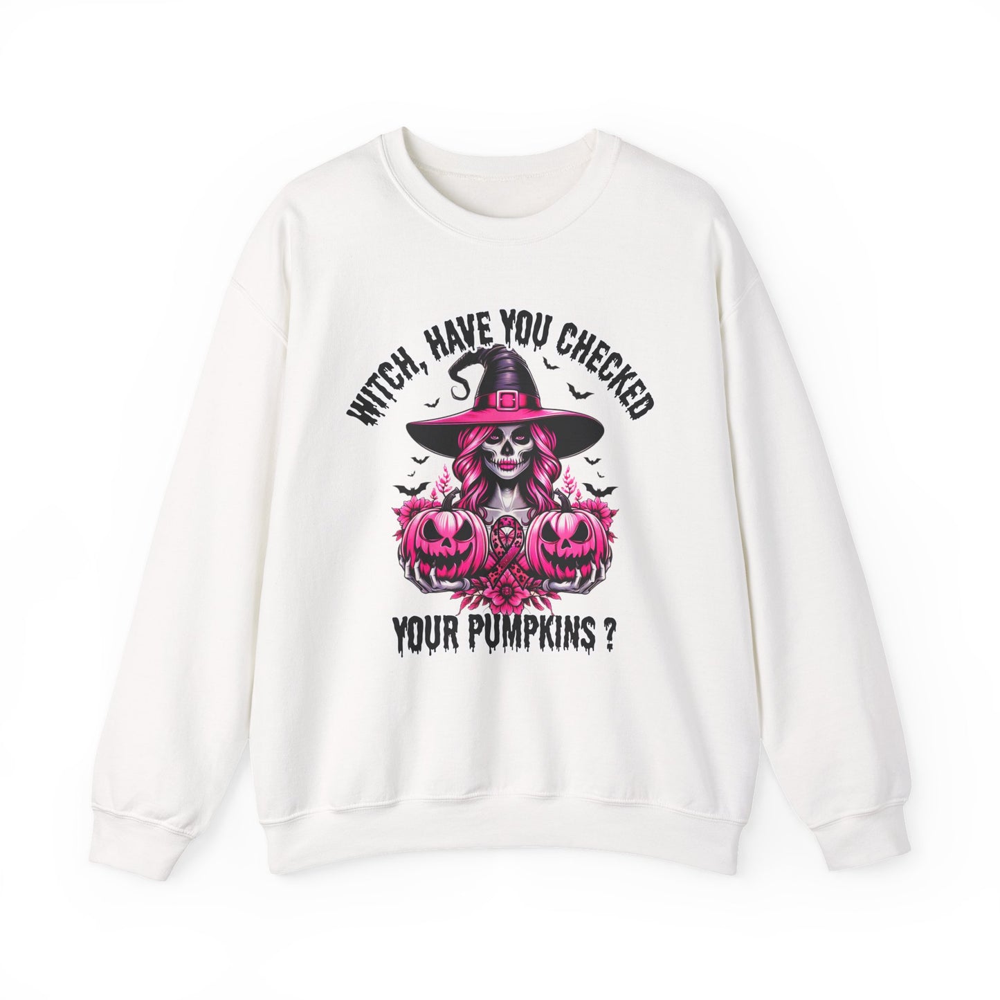 Check Your Pumpkins – Funny Halloween Unisex Sweatshirt