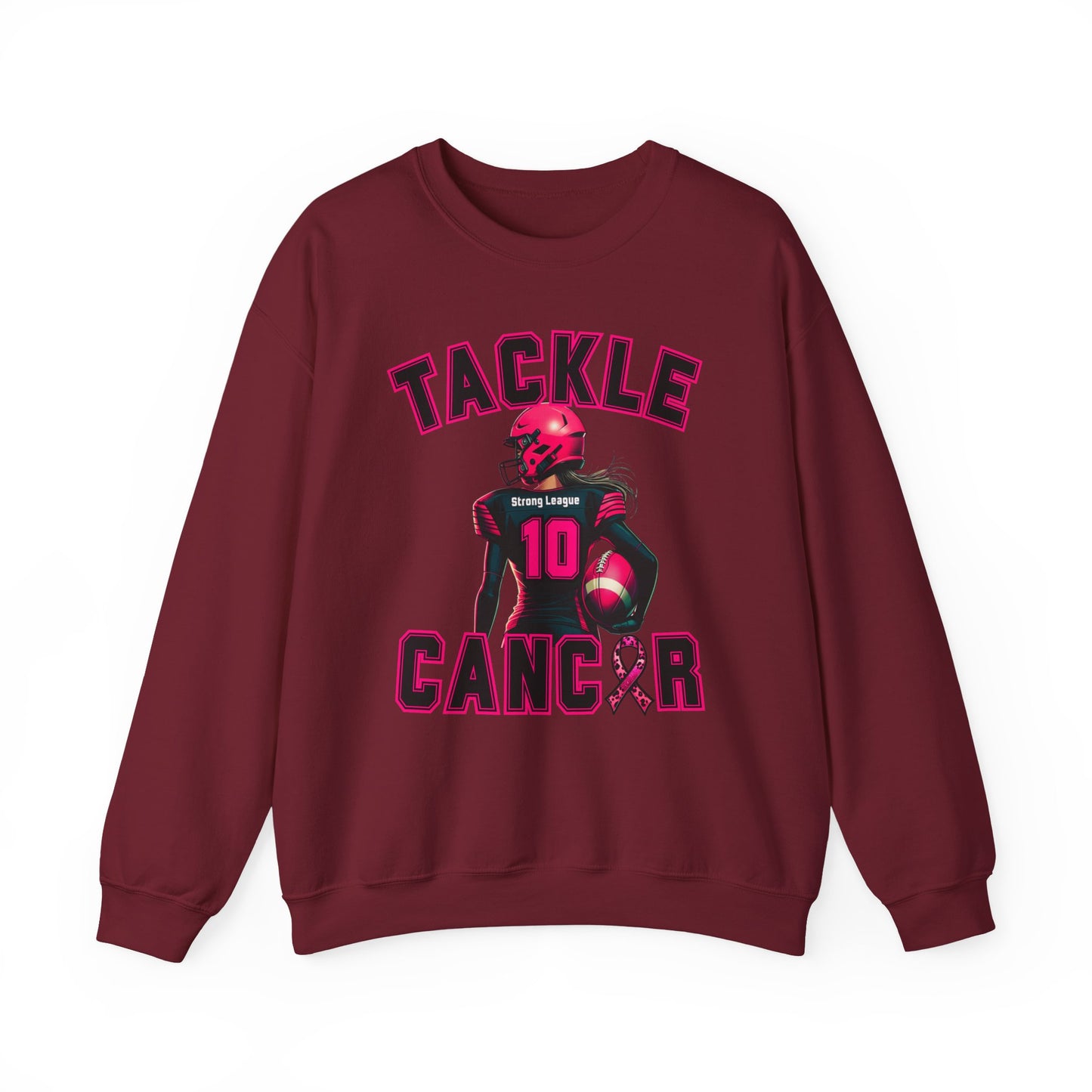 Tackle Cancer Sweatshirt – Courage Edition
