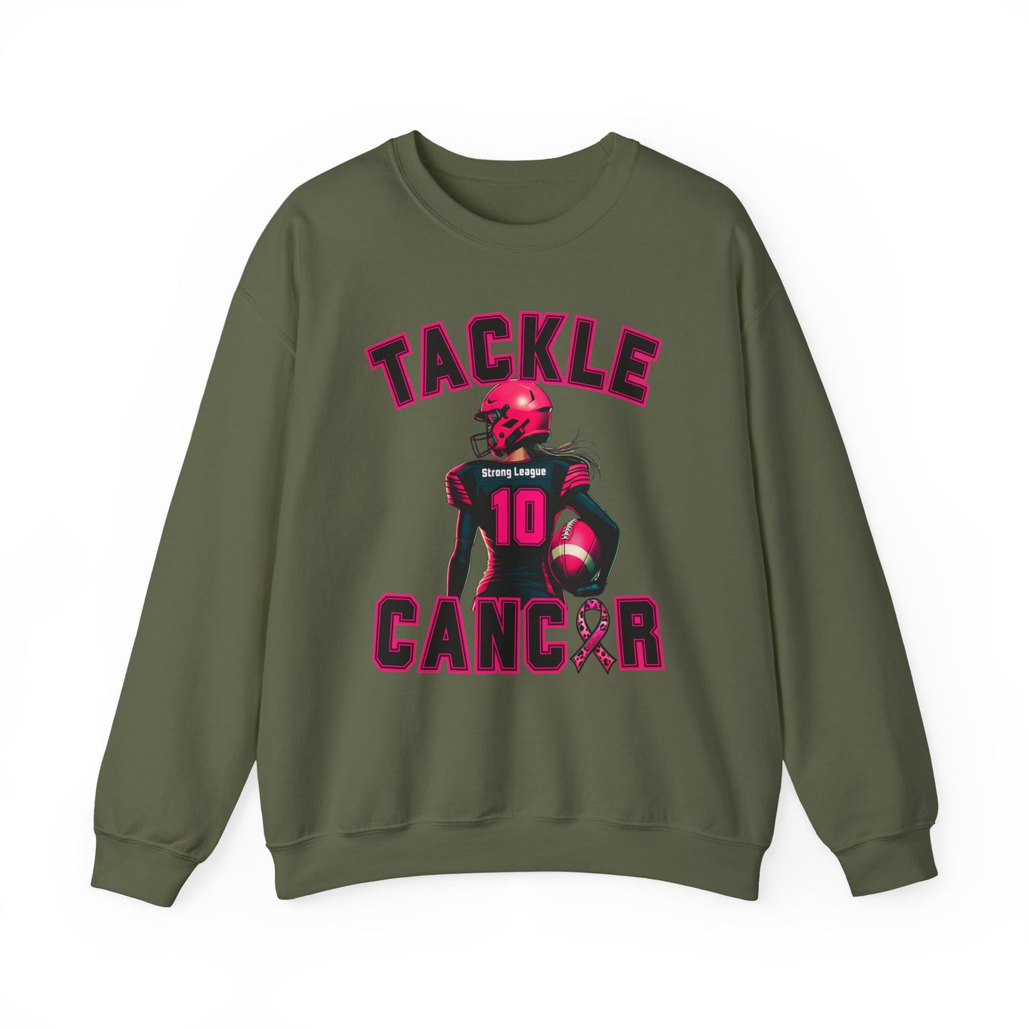 Tackle Cancer Sweatshirt – Courage Edition