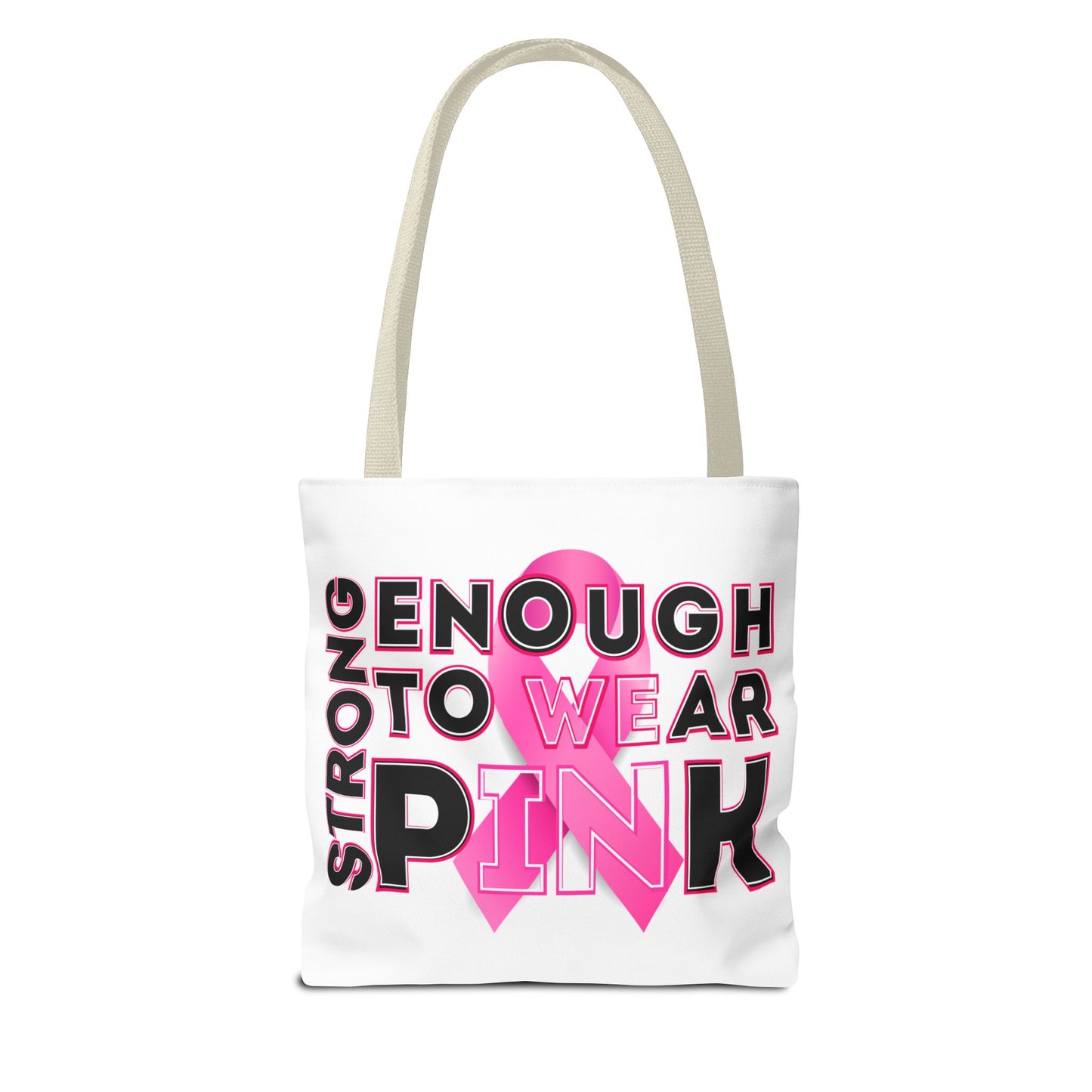 Faith & Strength x Strong Enough | Double-Sided Tote Bag