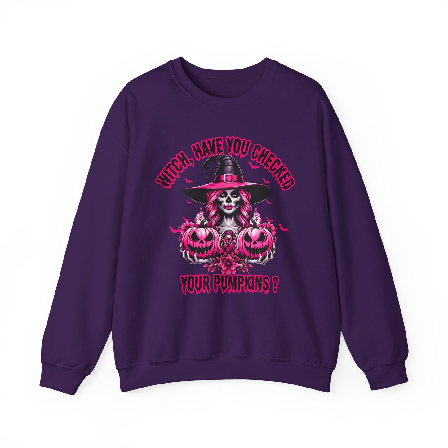 Check Your Pumpkins – Funny Halloween Unisex Sweatshirt