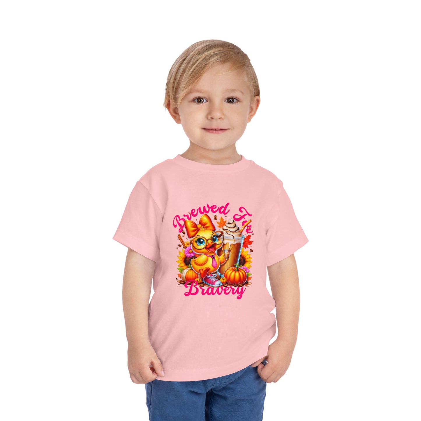 Brewed for Bravery - Kids T-Shirt