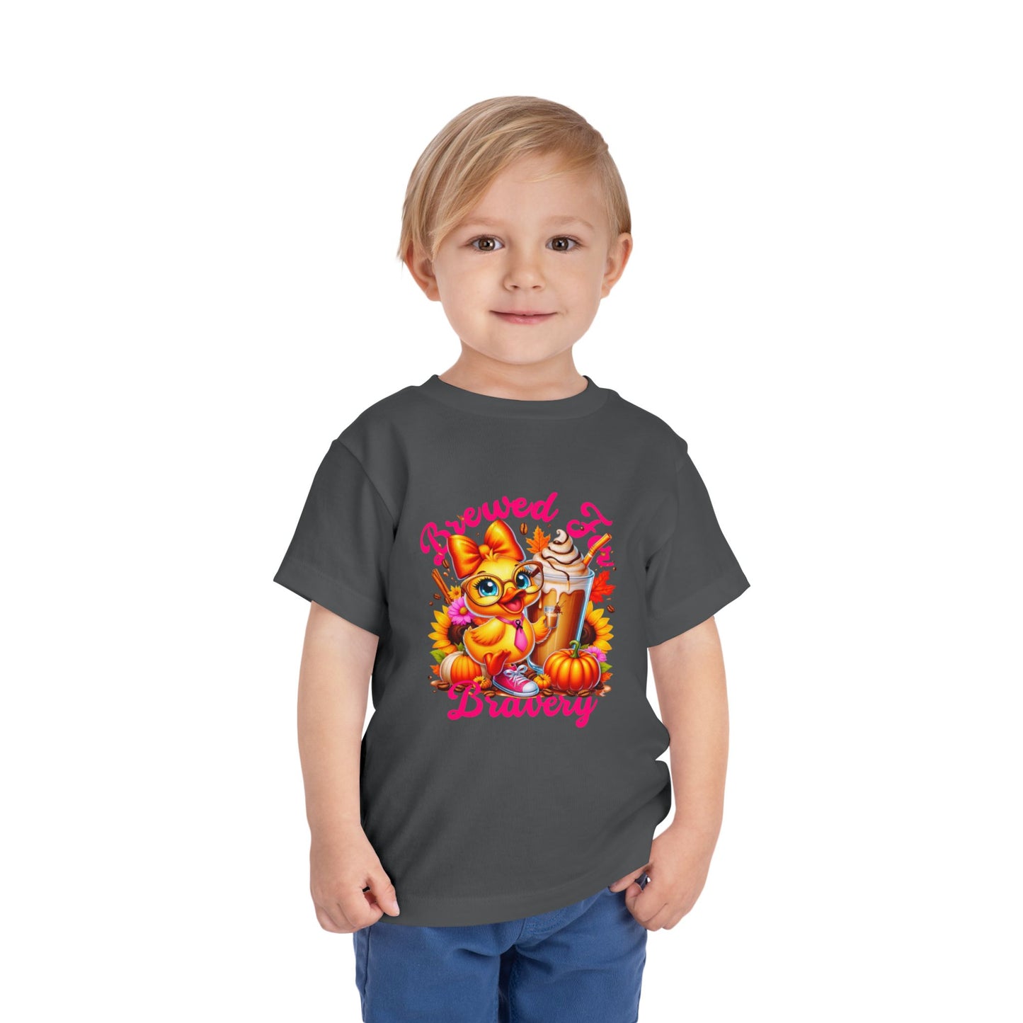 Brewed for Bravery - Kids T-Shirt