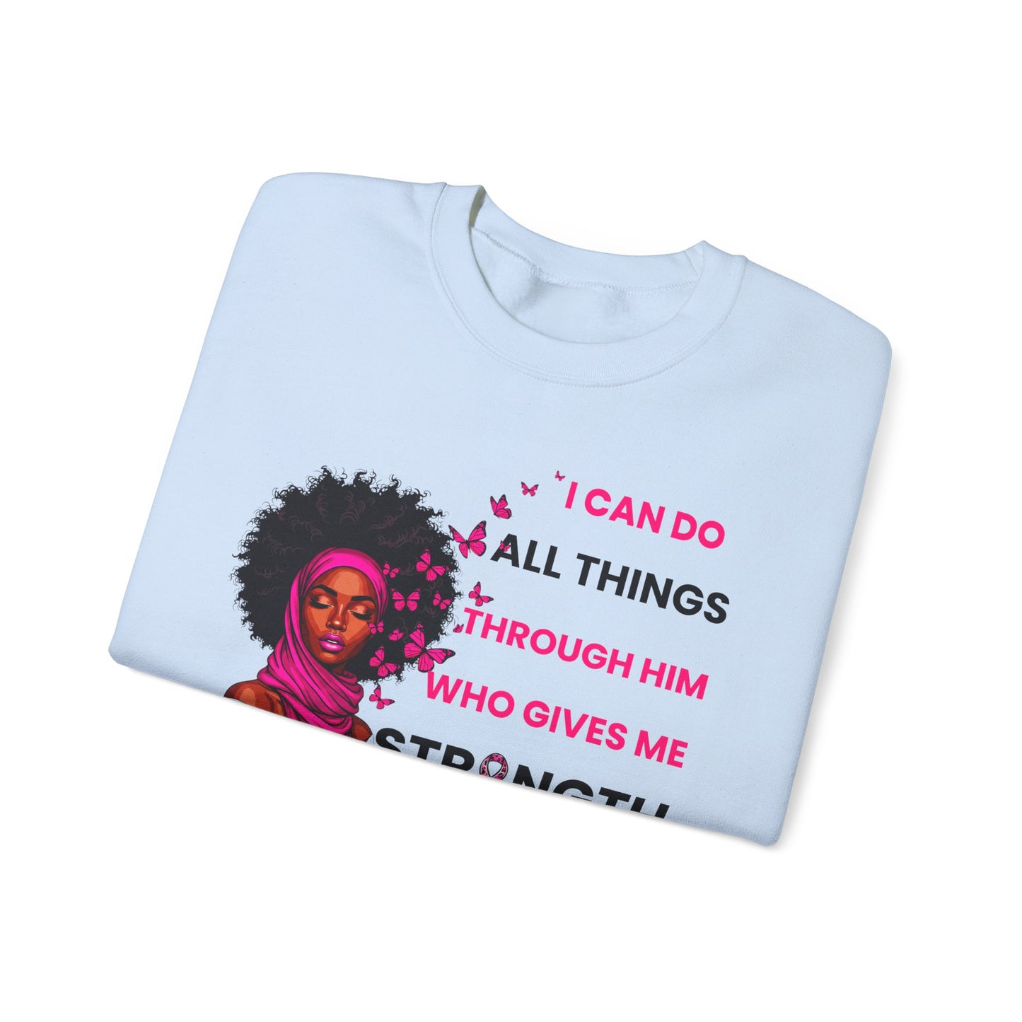 Faith & Strength – Unisex Sweatshirt