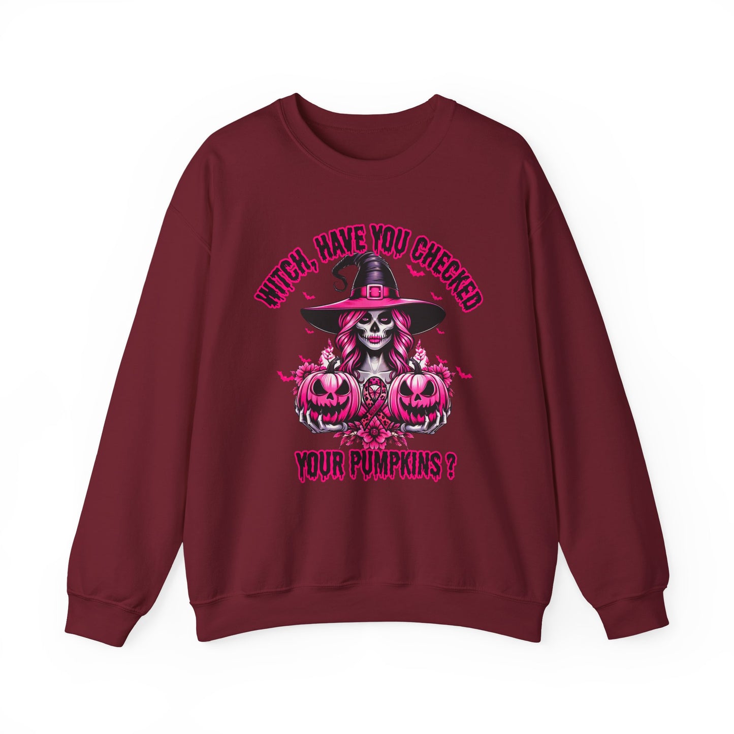 Check Your Pumpkins – Funny Halloween Unisex Sweatshirt