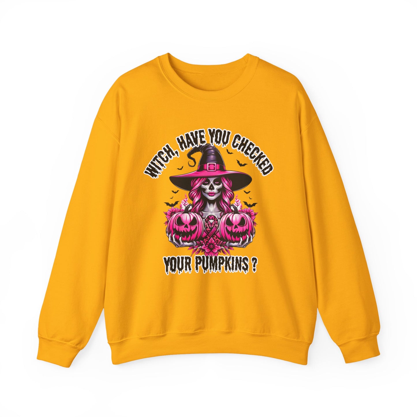 Check Your Pumpkins – Funny Halloween Unisex Sweatshirt