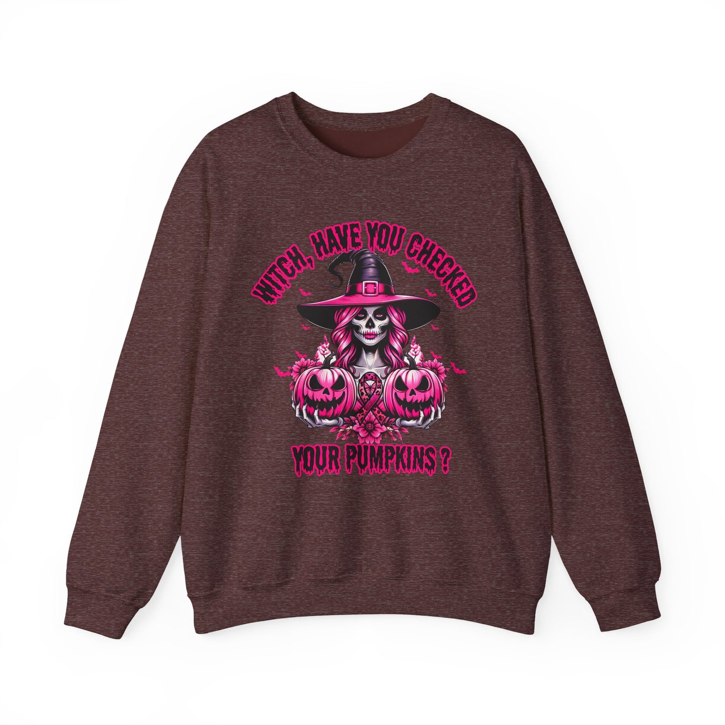 Check Your Pumpkins – Funny Halloween Unisex Sweatshirt