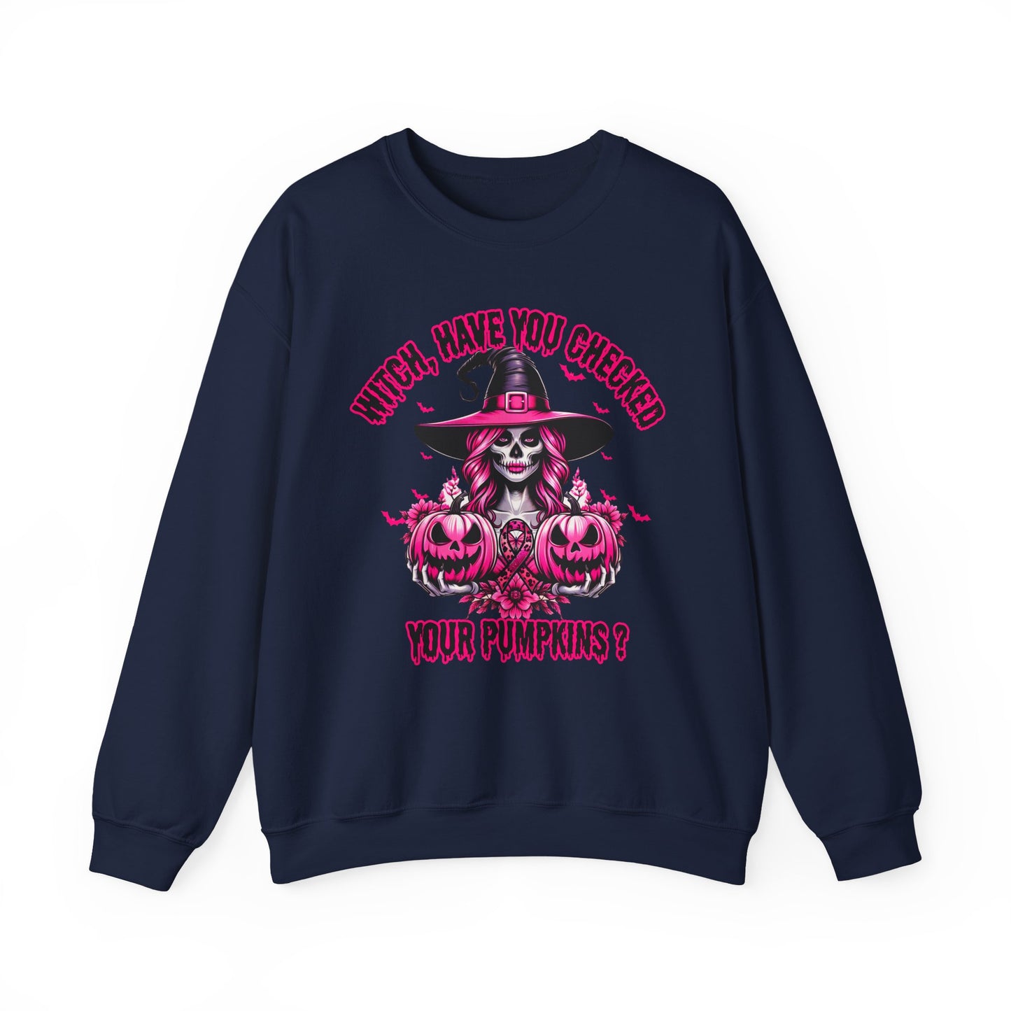 Check Your Pumpkins – Funny Halloween Unisex Sweatshirt