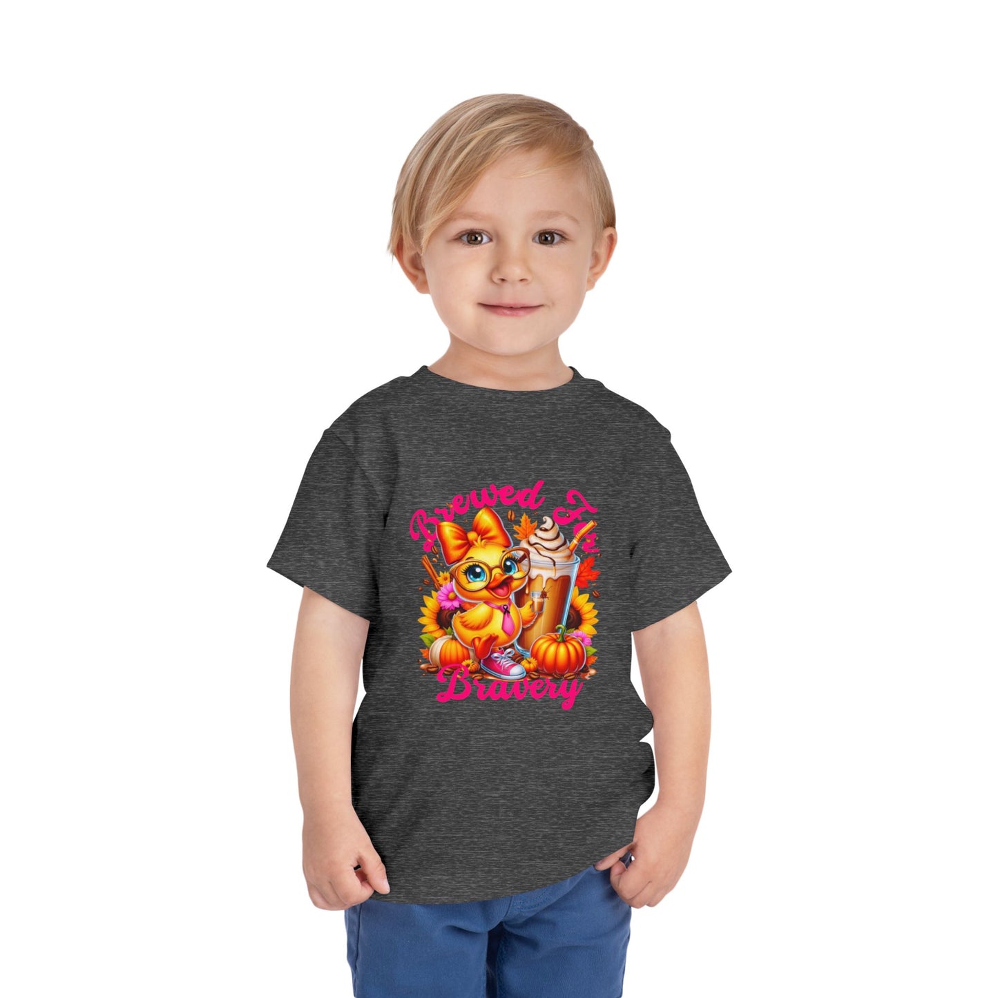 Brewed for Bravery - Kids T-Shirt