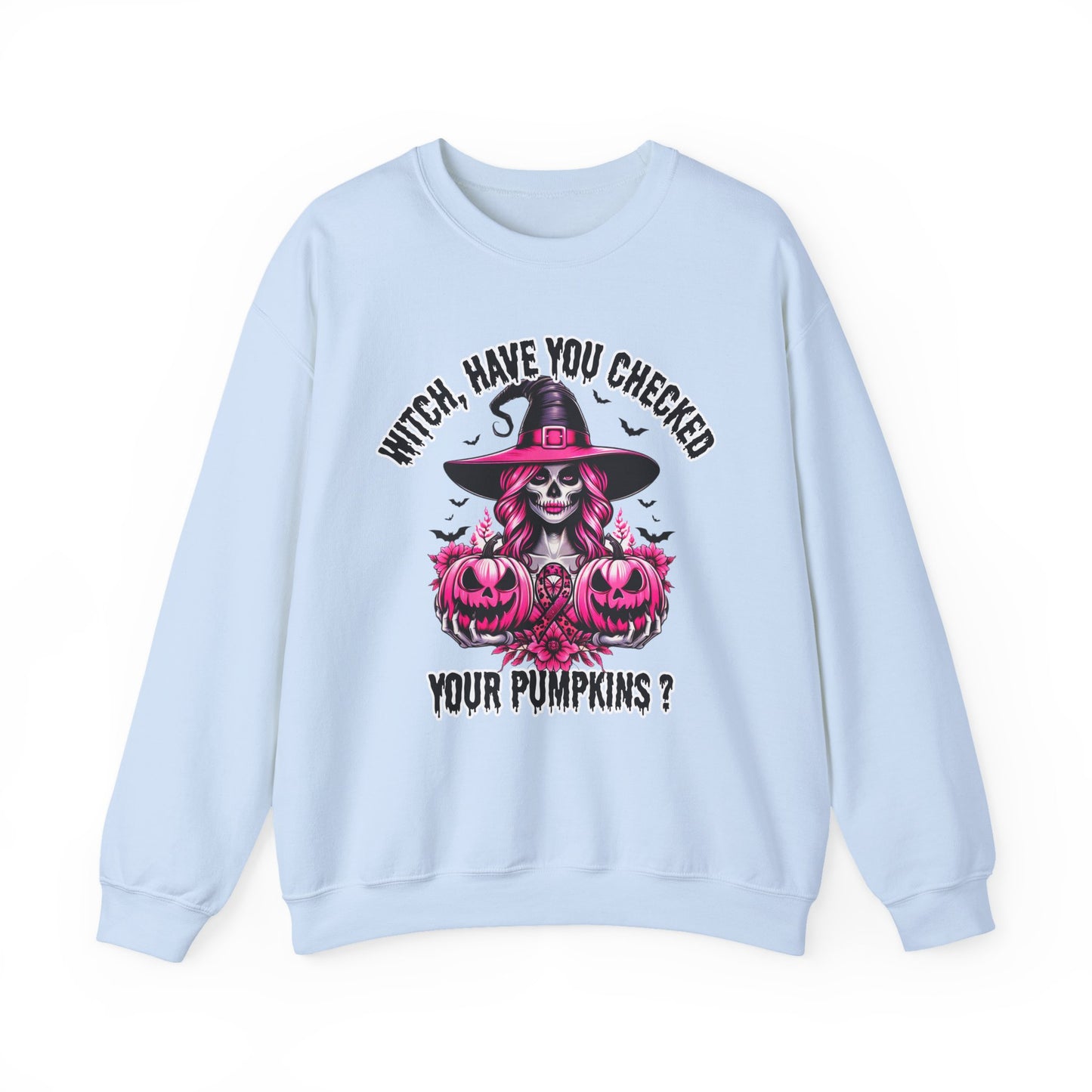 Check Your Pumpkins – Funny Halloween Unisex Sweatshirt