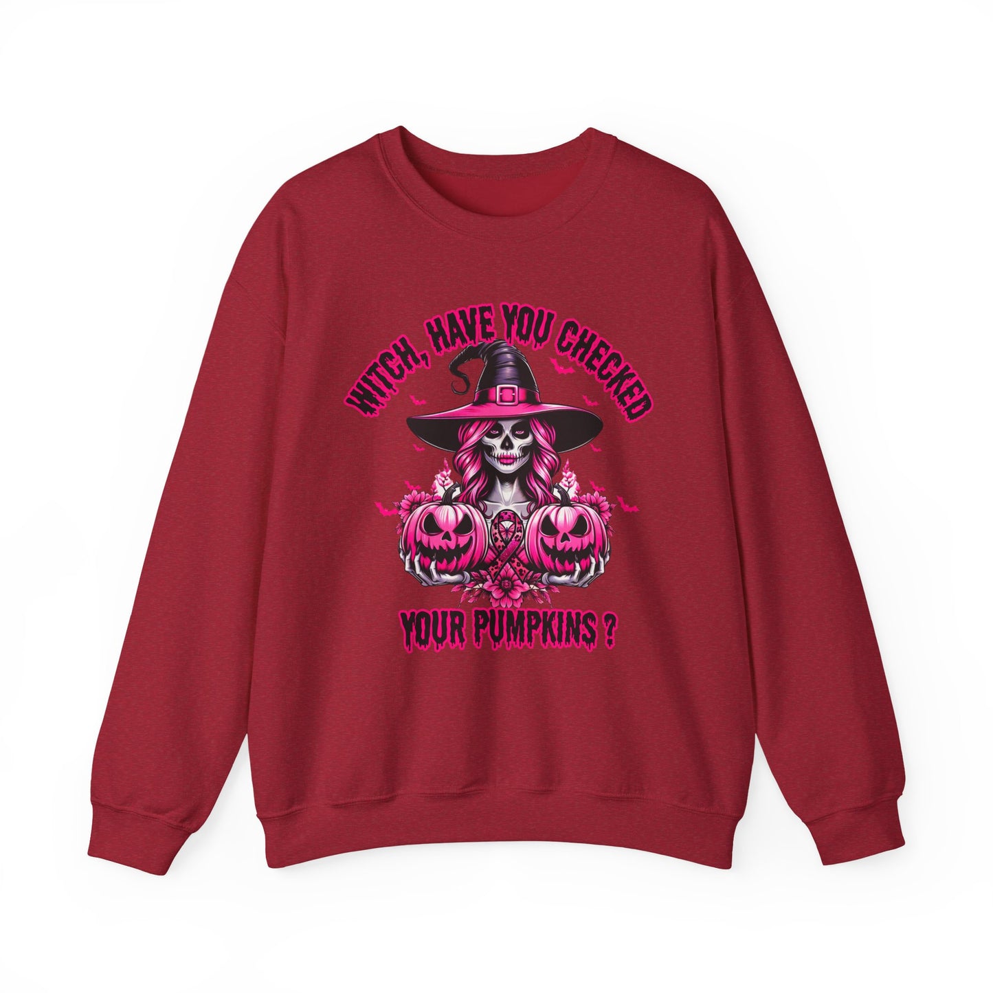 Check Your Pumpkins – Funny Halloween Unisex Sweatshirt