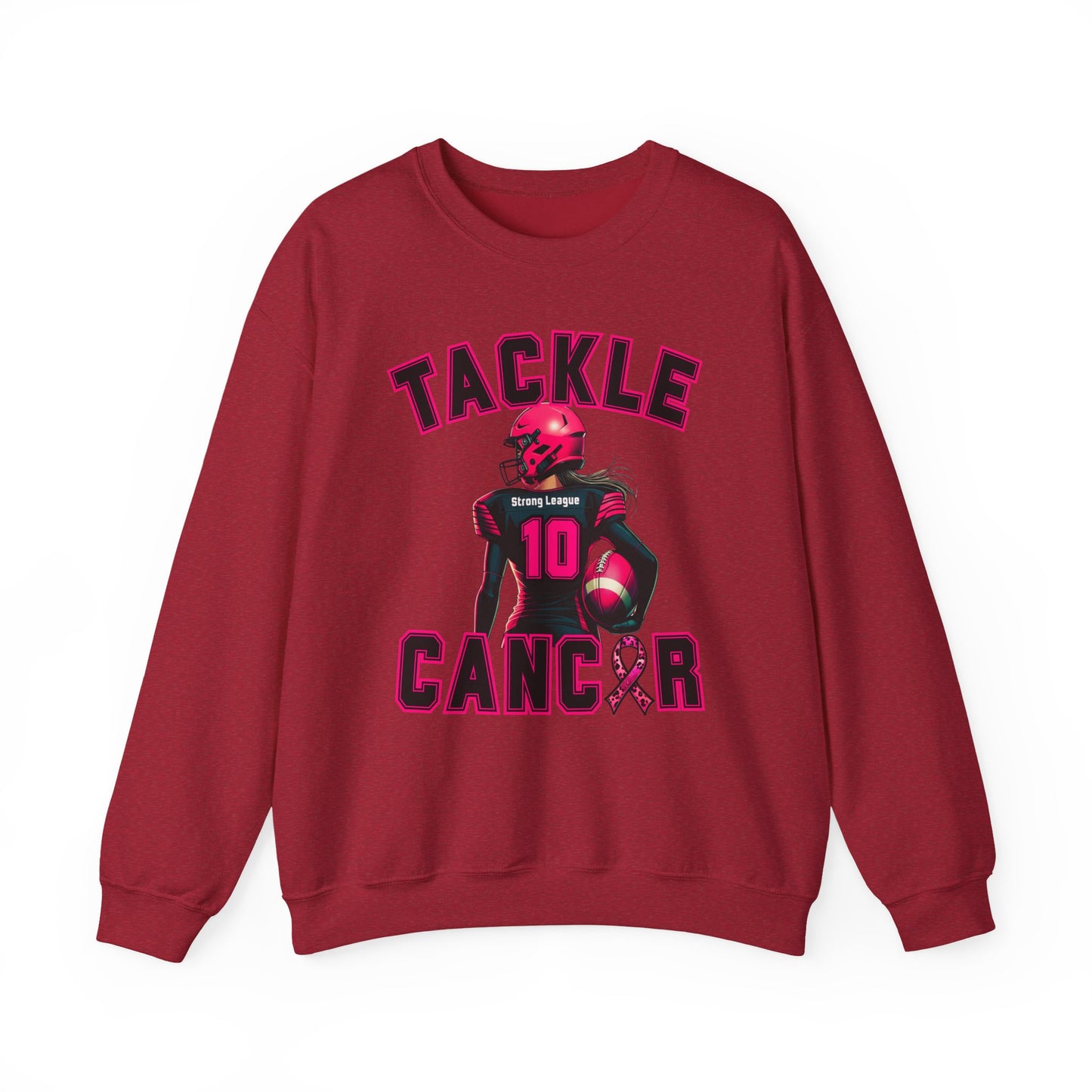 Tackle Cancer Sweatshirt – Courage Edition