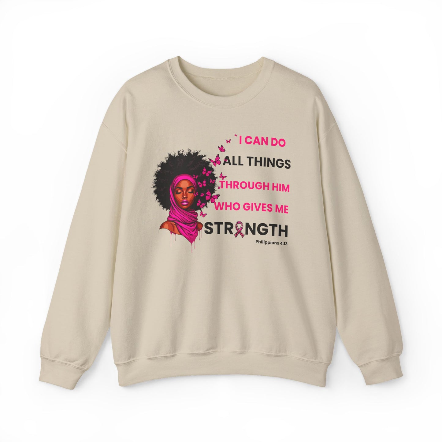 Faith & Strength – Unisex Sweatshirt