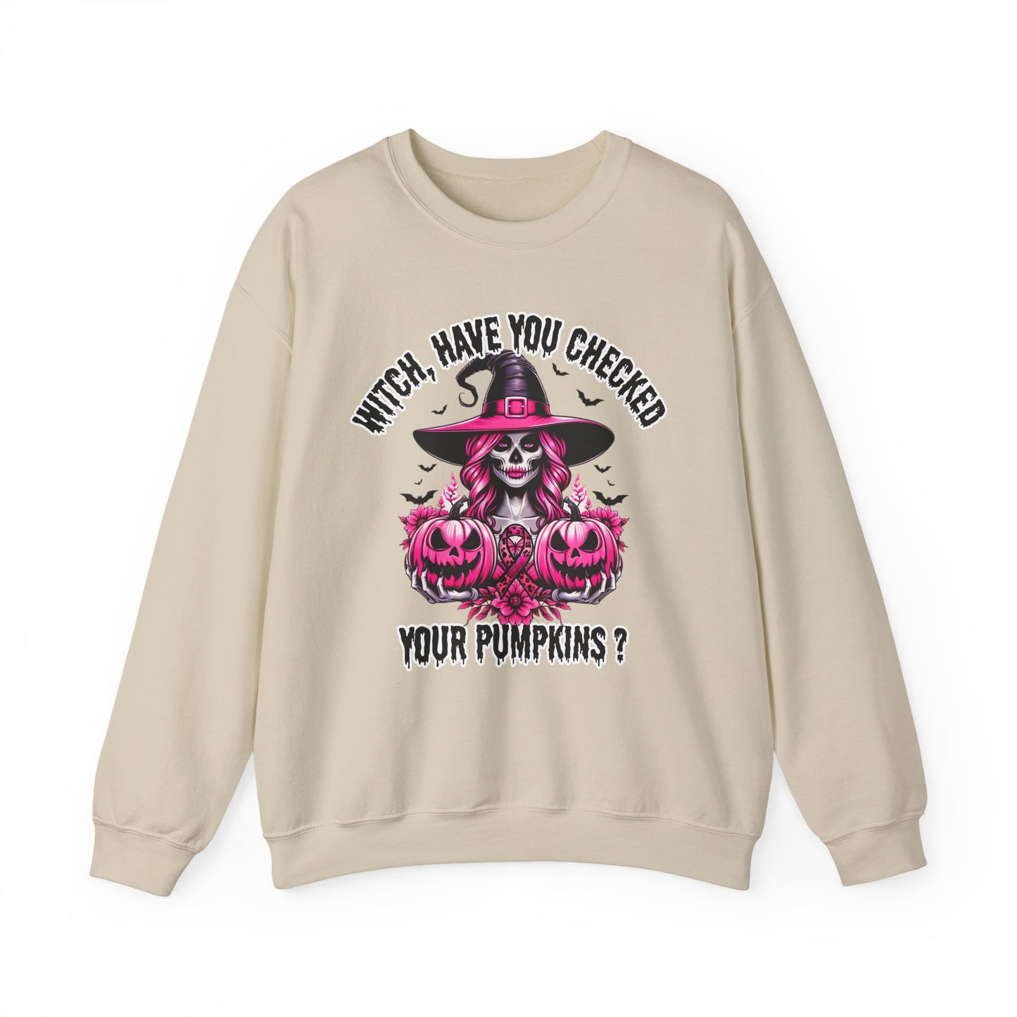 Check Your Pumpkins – Funny Halloween Unisex Sweatshirt