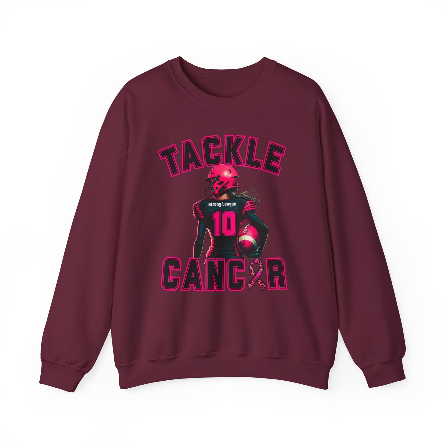 Tackle Cancer Sweatshirt – Courage Edition