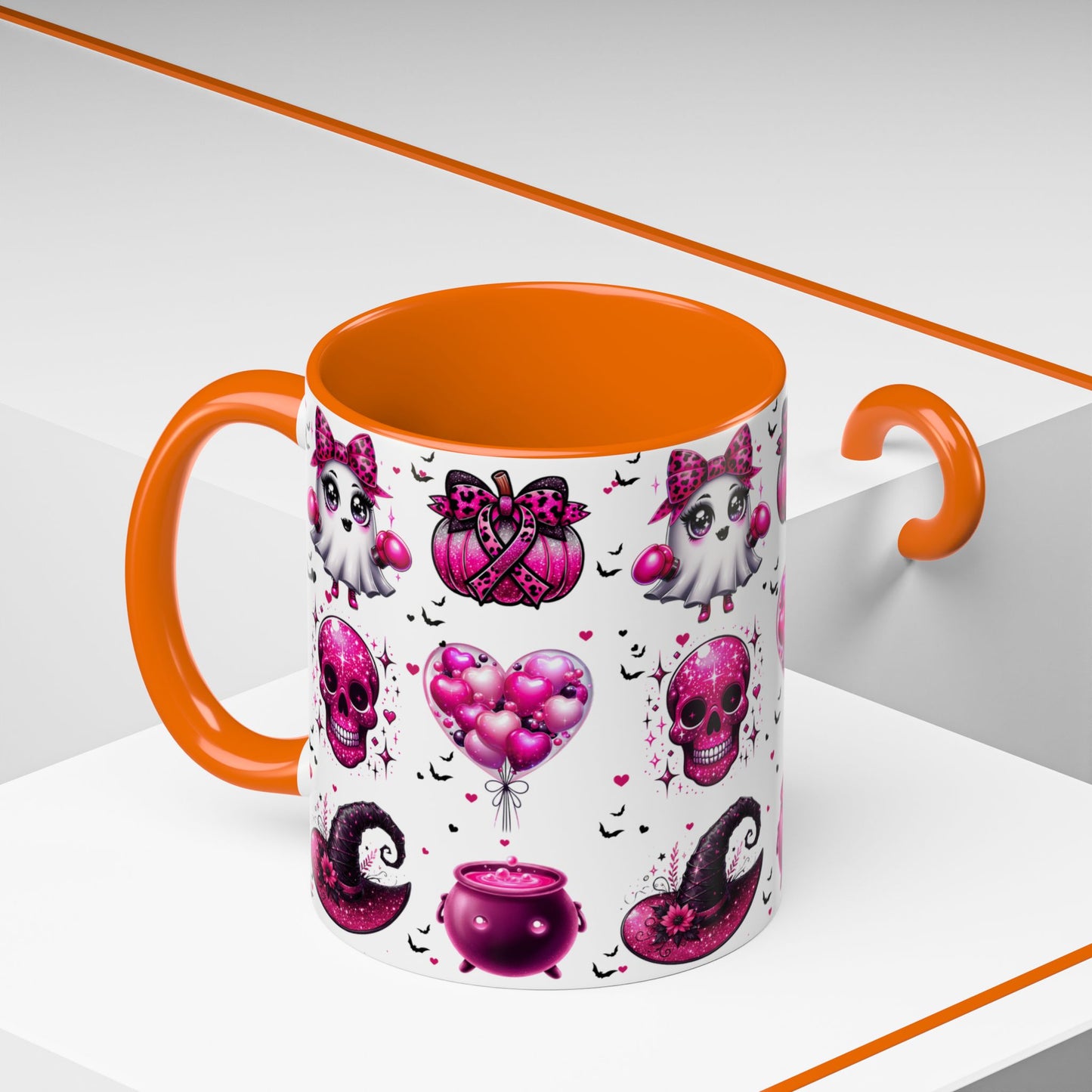 Pink Spooky Vibes - Accent Mug
