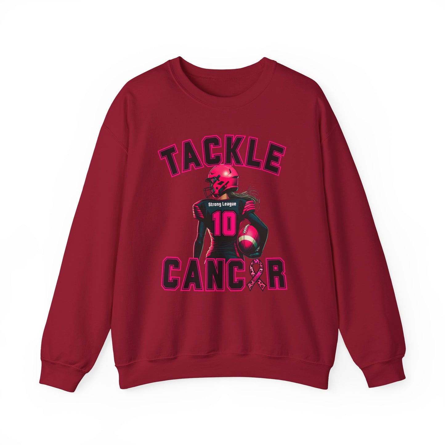Tackle Cancer Sweatshirt – Courage Edition