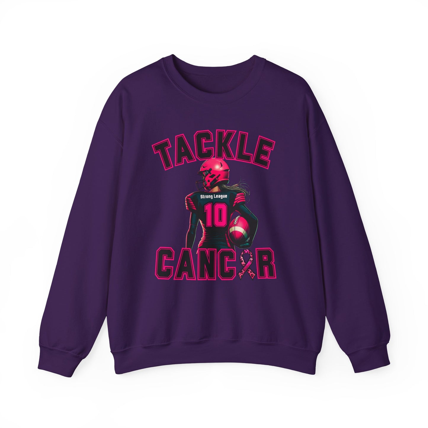 Tackle Cancer Sweatshirt – Courage Edition
