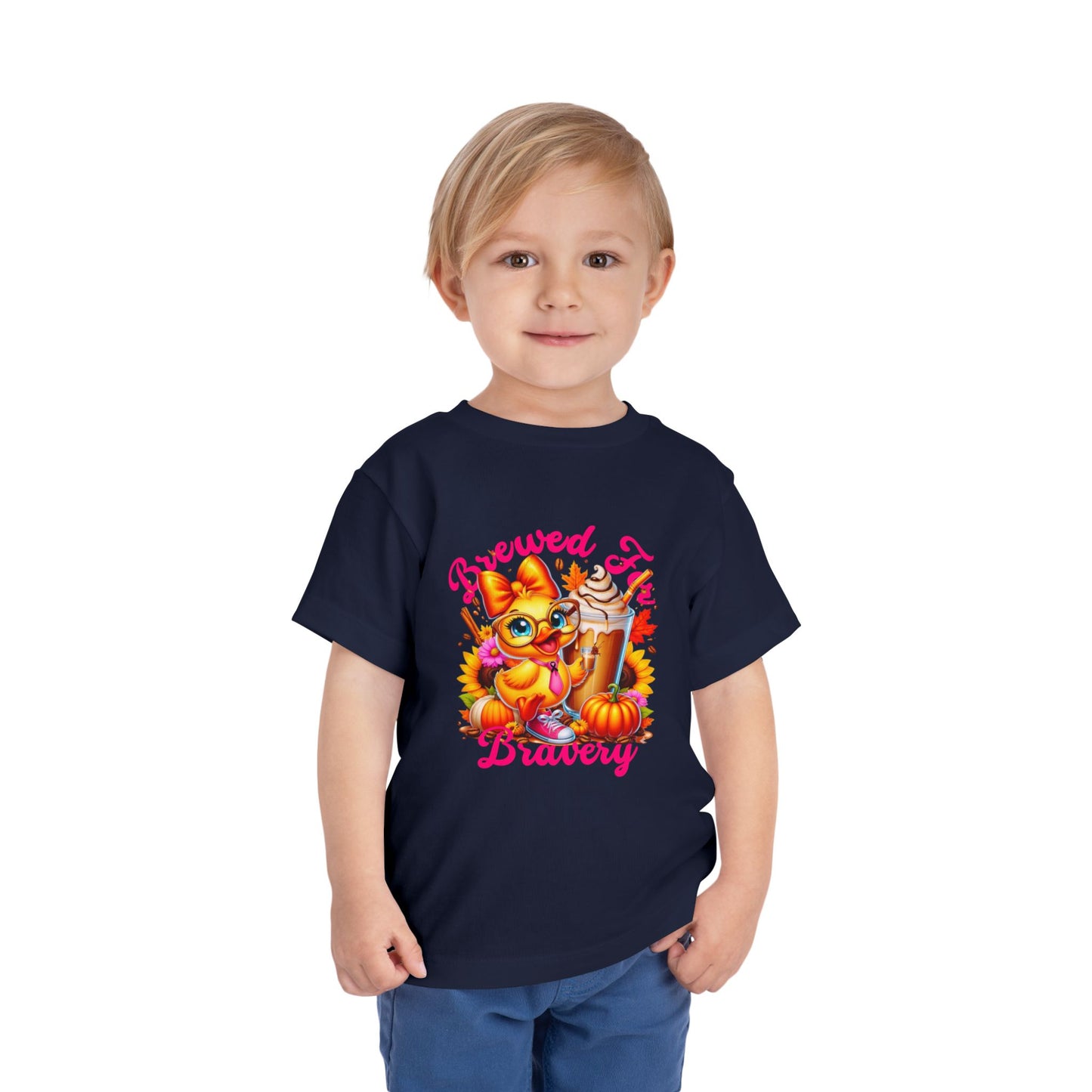 Brewed for Bravery - Kids T-Shirt