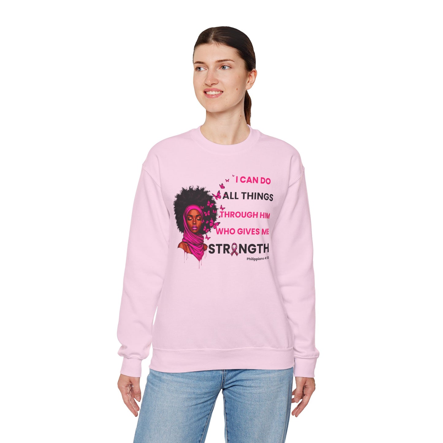 Faith & Strength – Unisex Sweatshirt