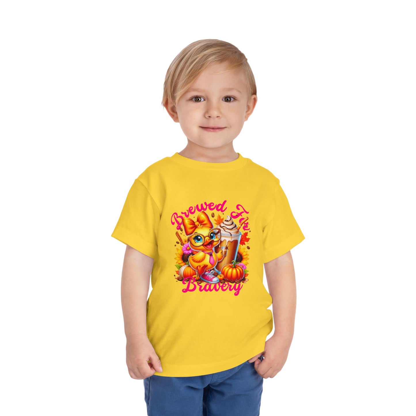 Brewed for Bravery - Kids T-Shirt