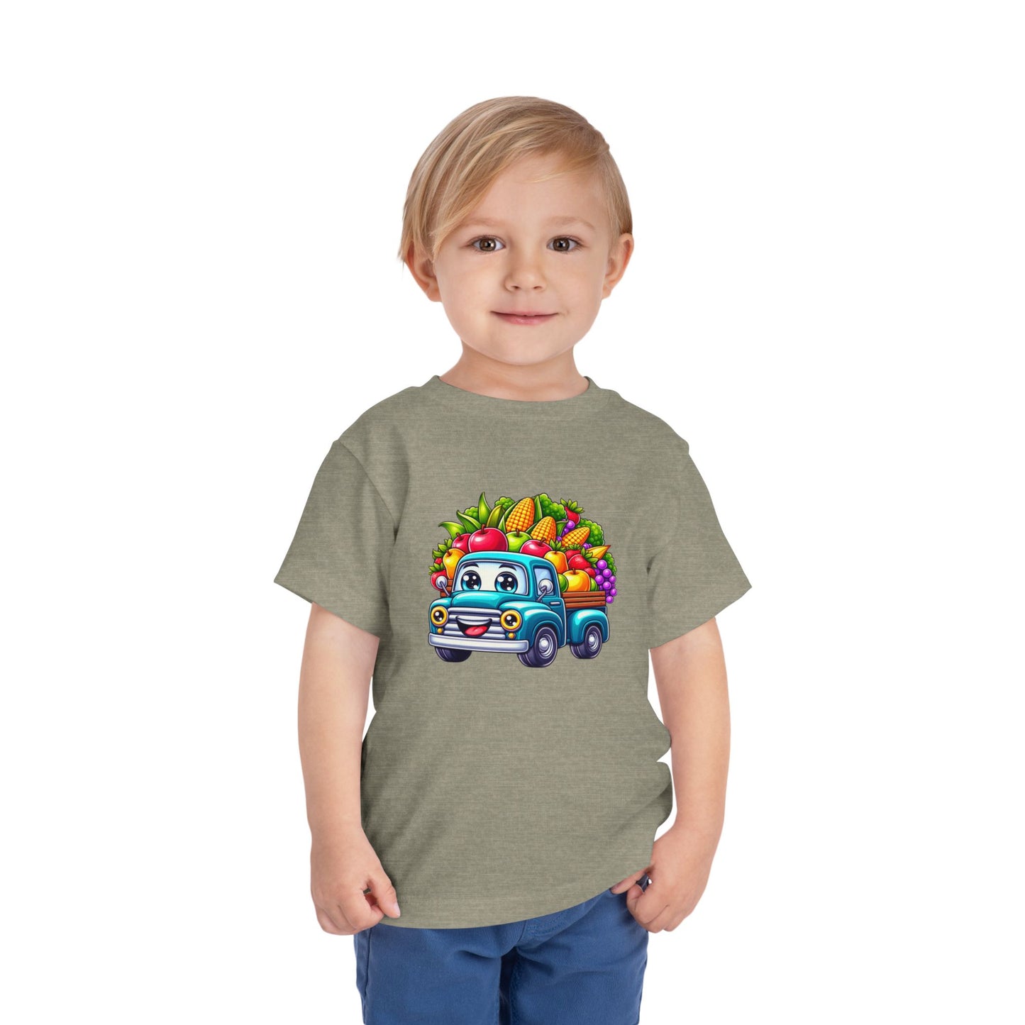 Harvest Truck – Toddler Fall T-Shirt