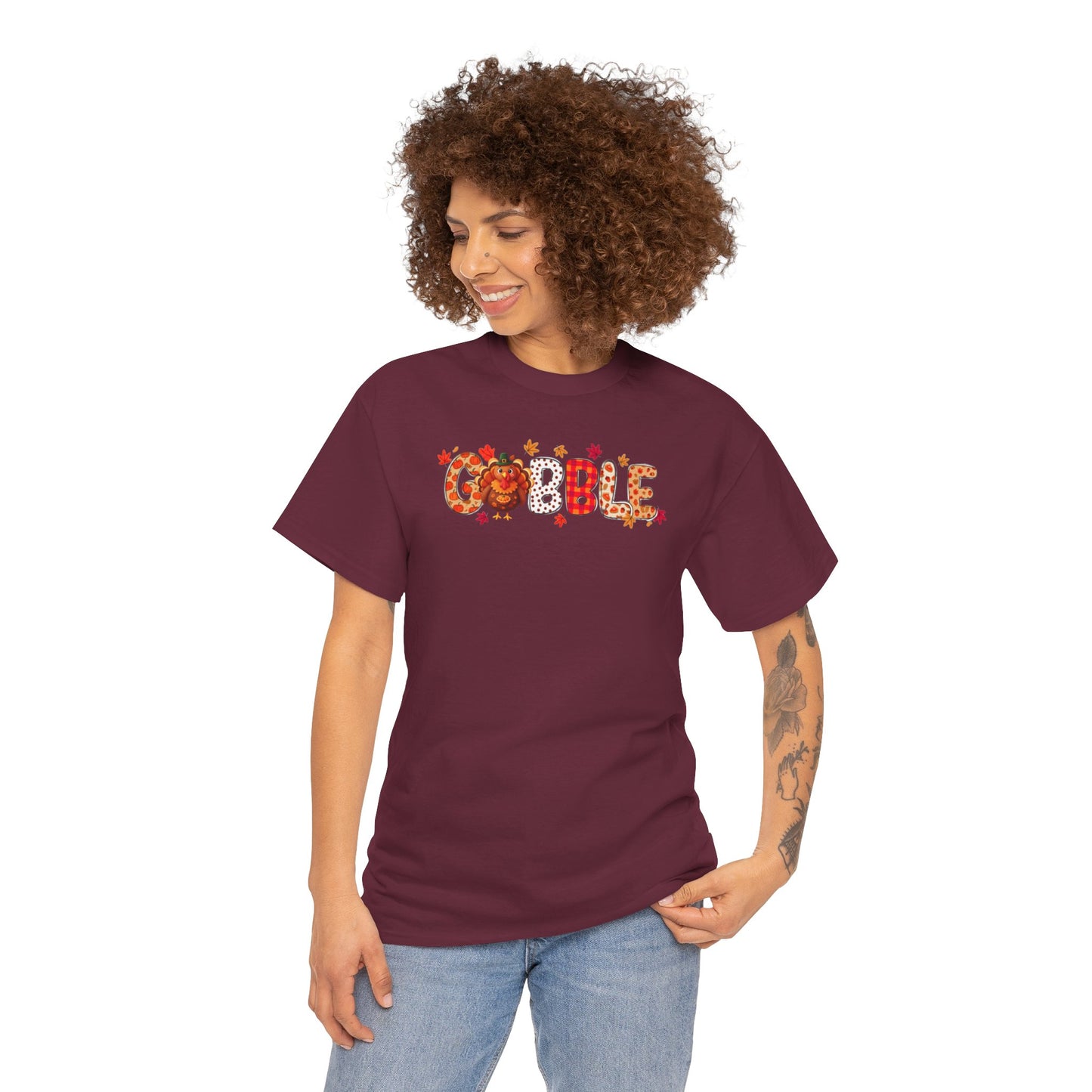 Gobble T-Shirt – Cute Thanksgiving Unisex Tee