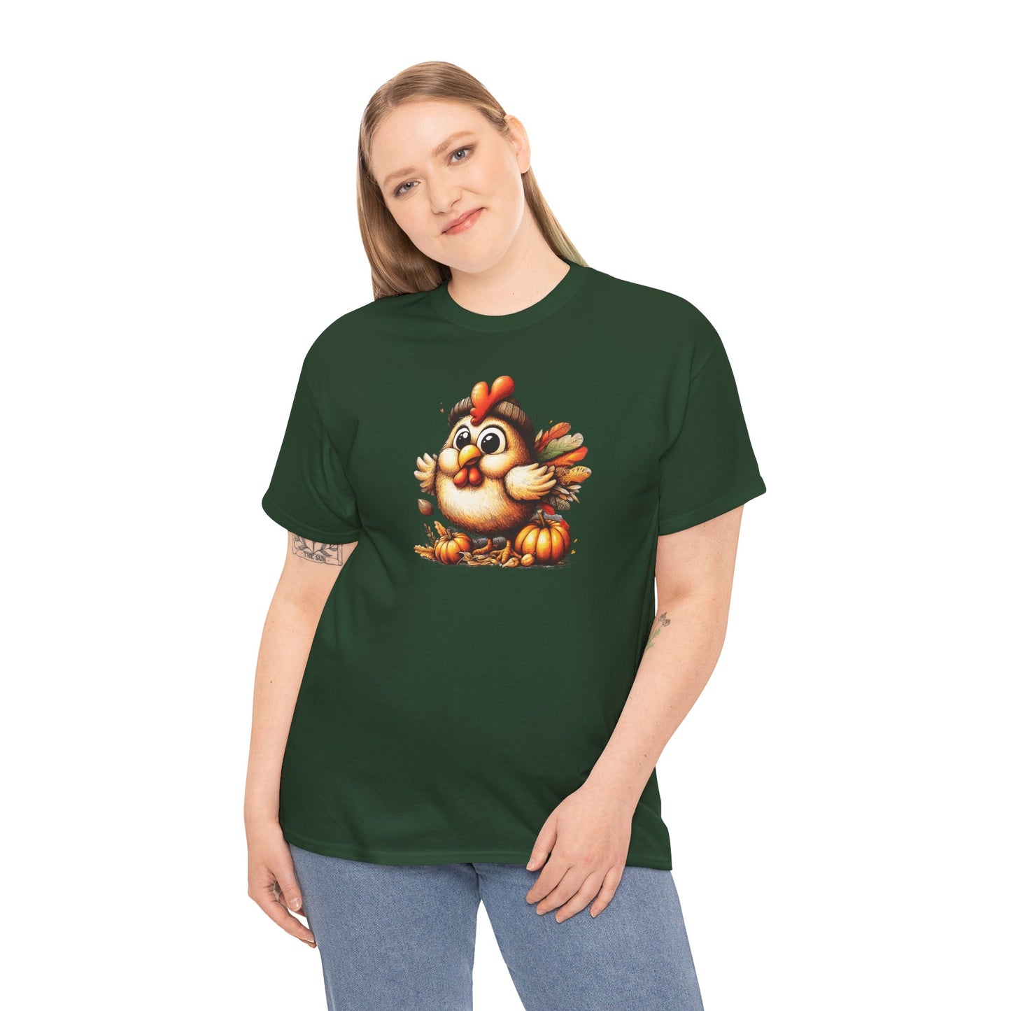 Cute Turkey T-Shirt – Funny Thanksgiving Unisex Tee