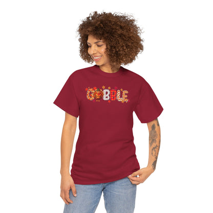 Gobble T-Shirt – Cute Thanksgiving Unisex Tee