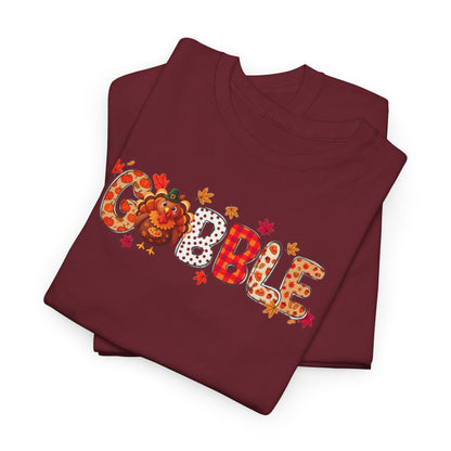 Gobble T-Shirt – Cute Thanksgiving Unisex Tee
