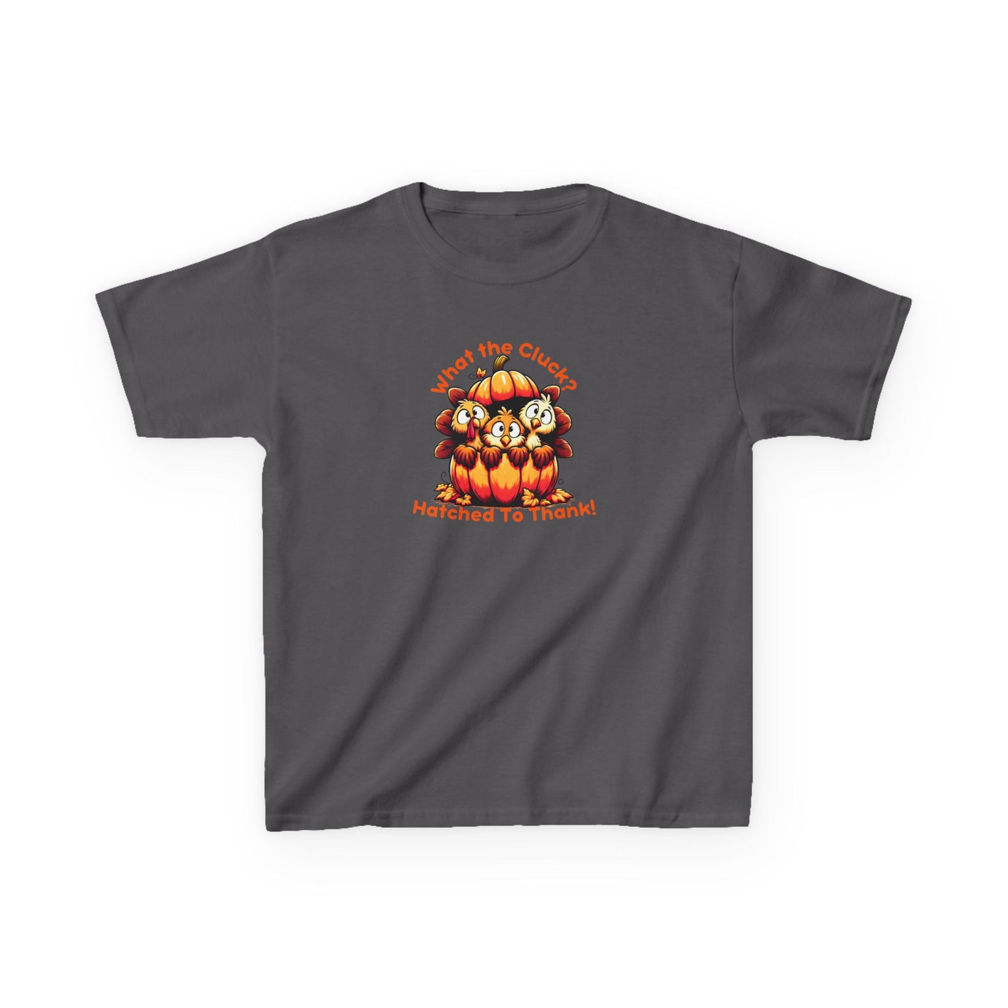 Pumpkin Turkeys – Kids Cotton T-Shirt