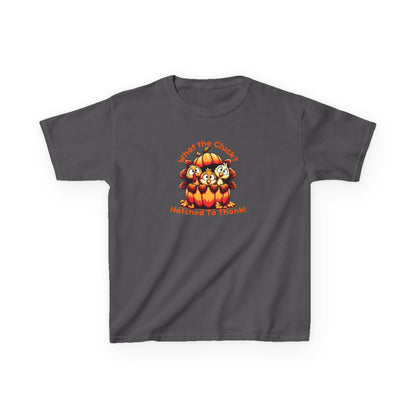Pumpkin Turkeys – Kids Cotton T-Shirt