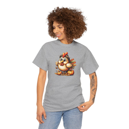Cute Turkey T-Shirt – Funny Thanksgiving Unisex Tee