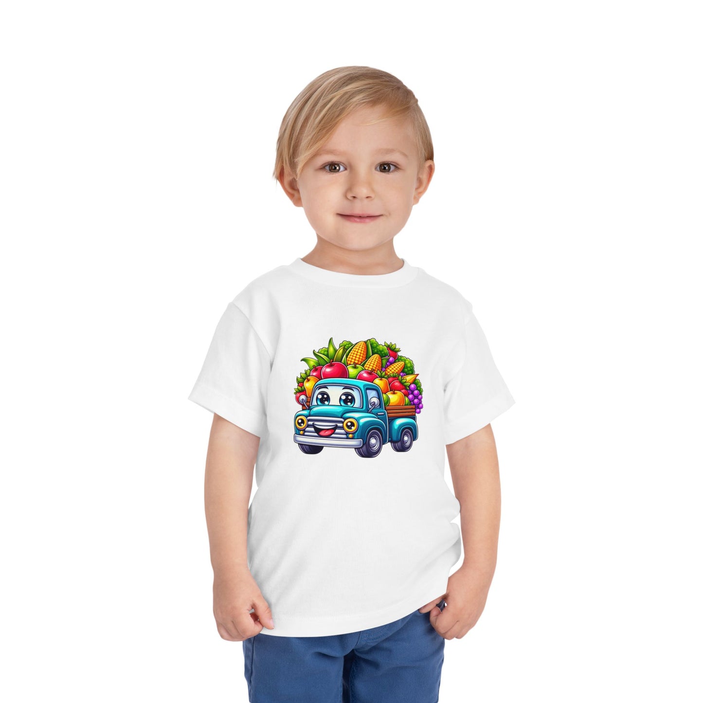 Harvest Truck – Toddler Fall T-Shirt