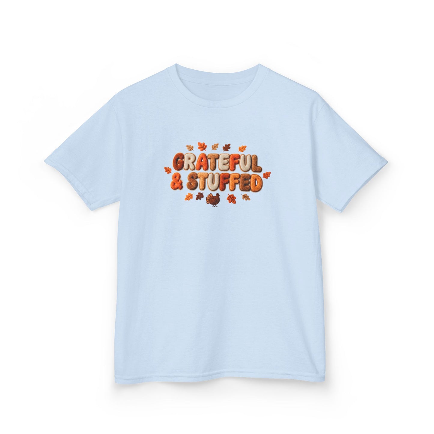 Grateful & Stuffed – Kids Cotton T-Shirt