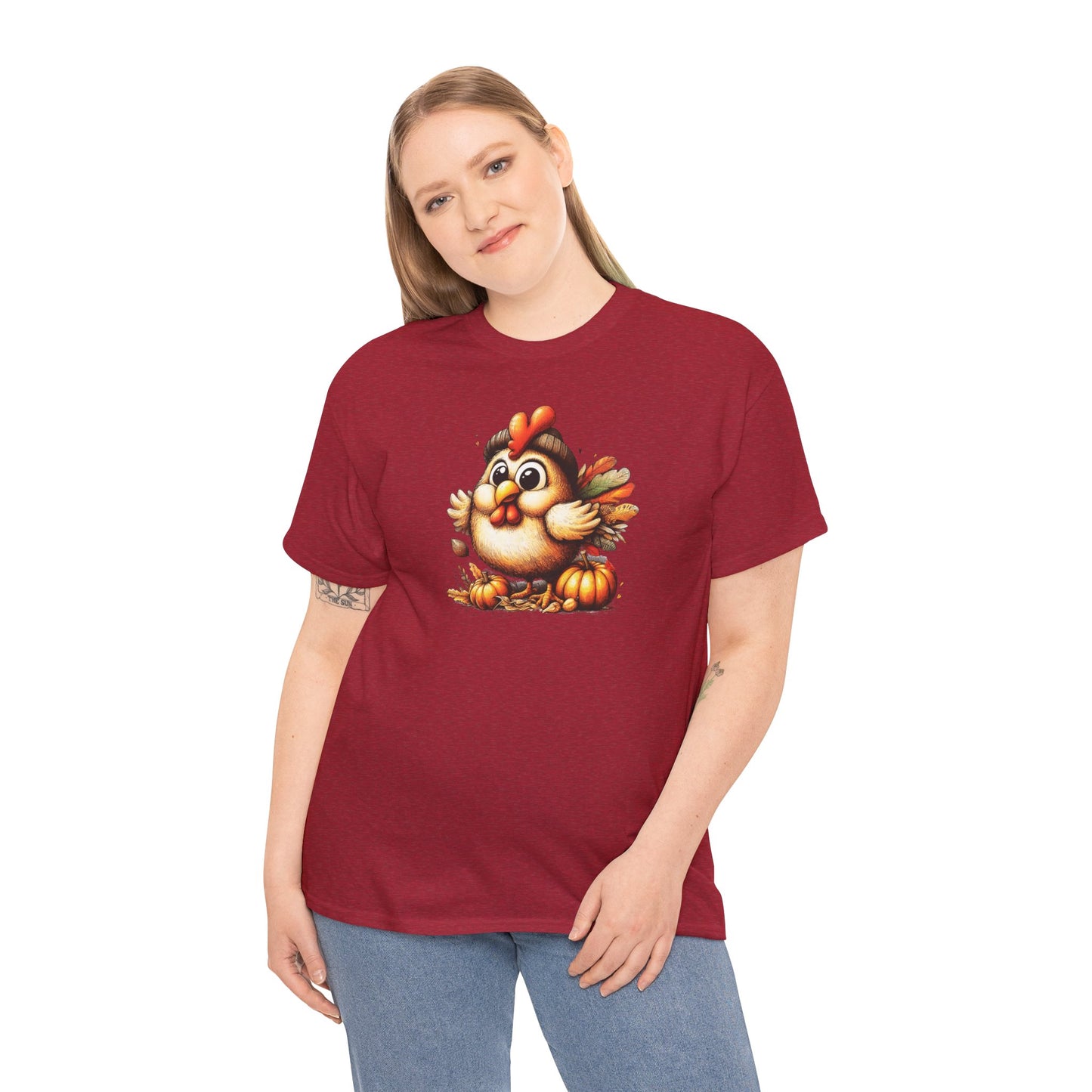Cute Turkey T-Shirt – Funny Thanksgiving Unisex Tee