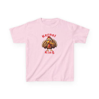 Kernel King – Boys Thanksgiving Cotton T-Shirt