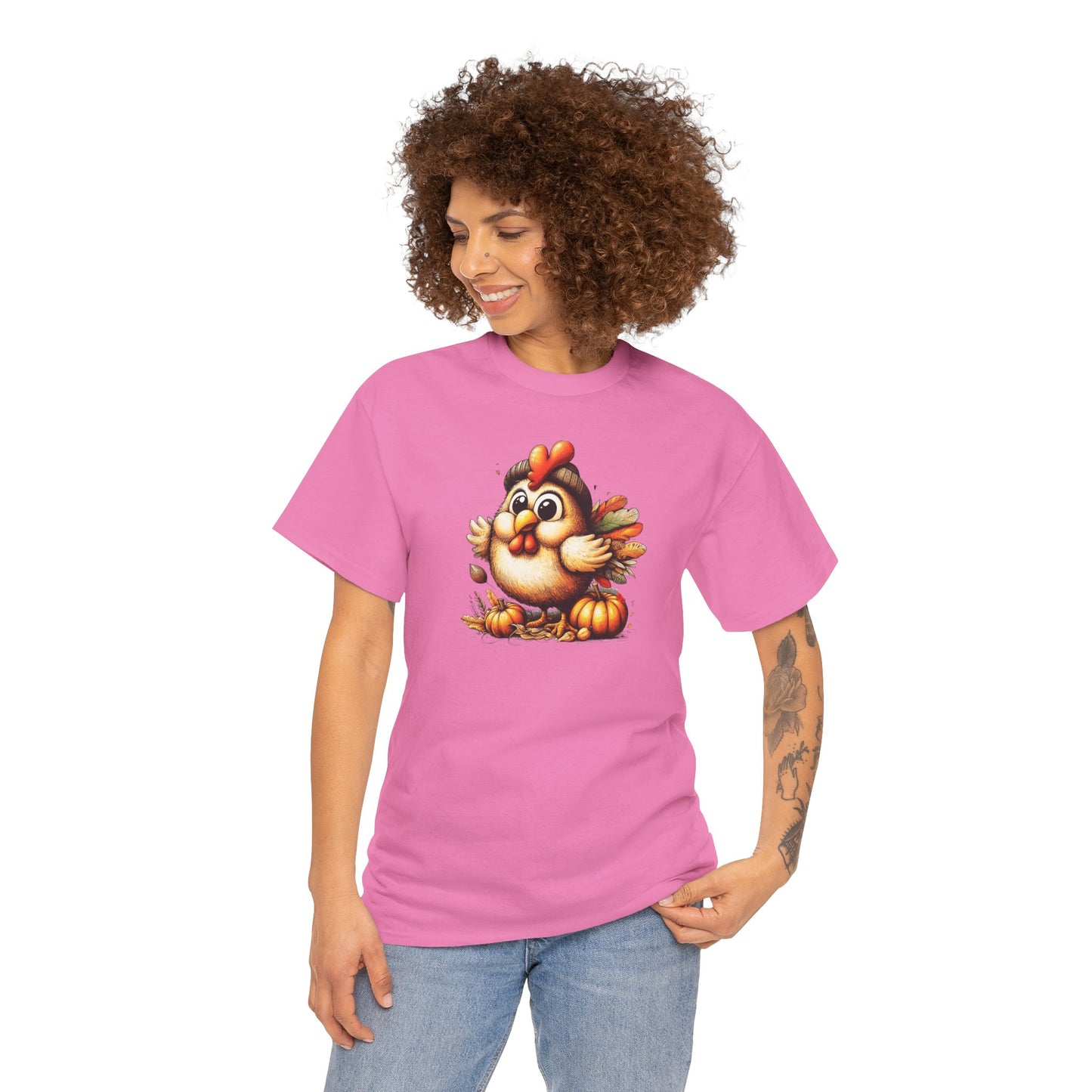 Cute Turkey T-Shirt – Funny Thanksgiving Unisex Tee