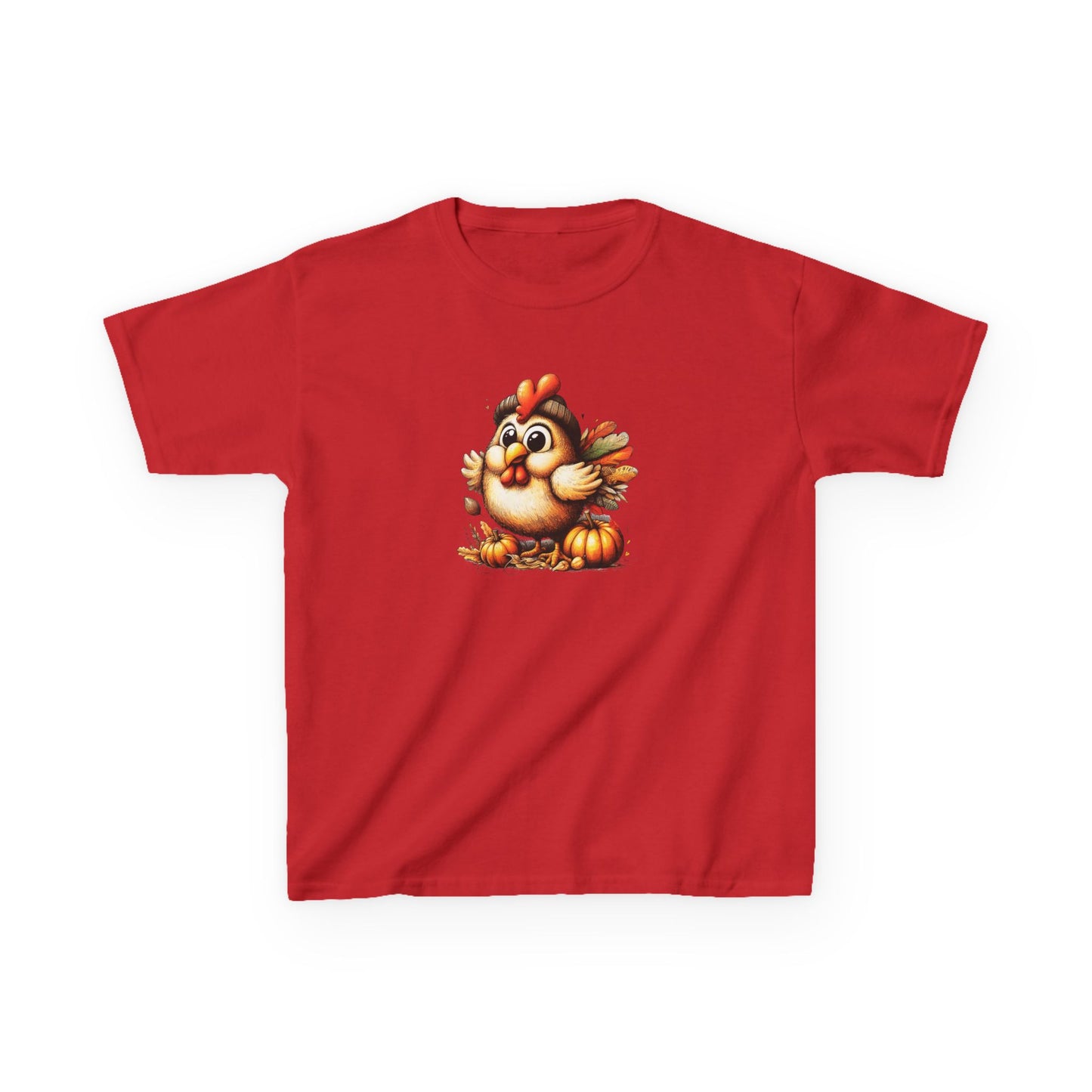 Cute Baby Turkey – Kids Cotton T-Shirt