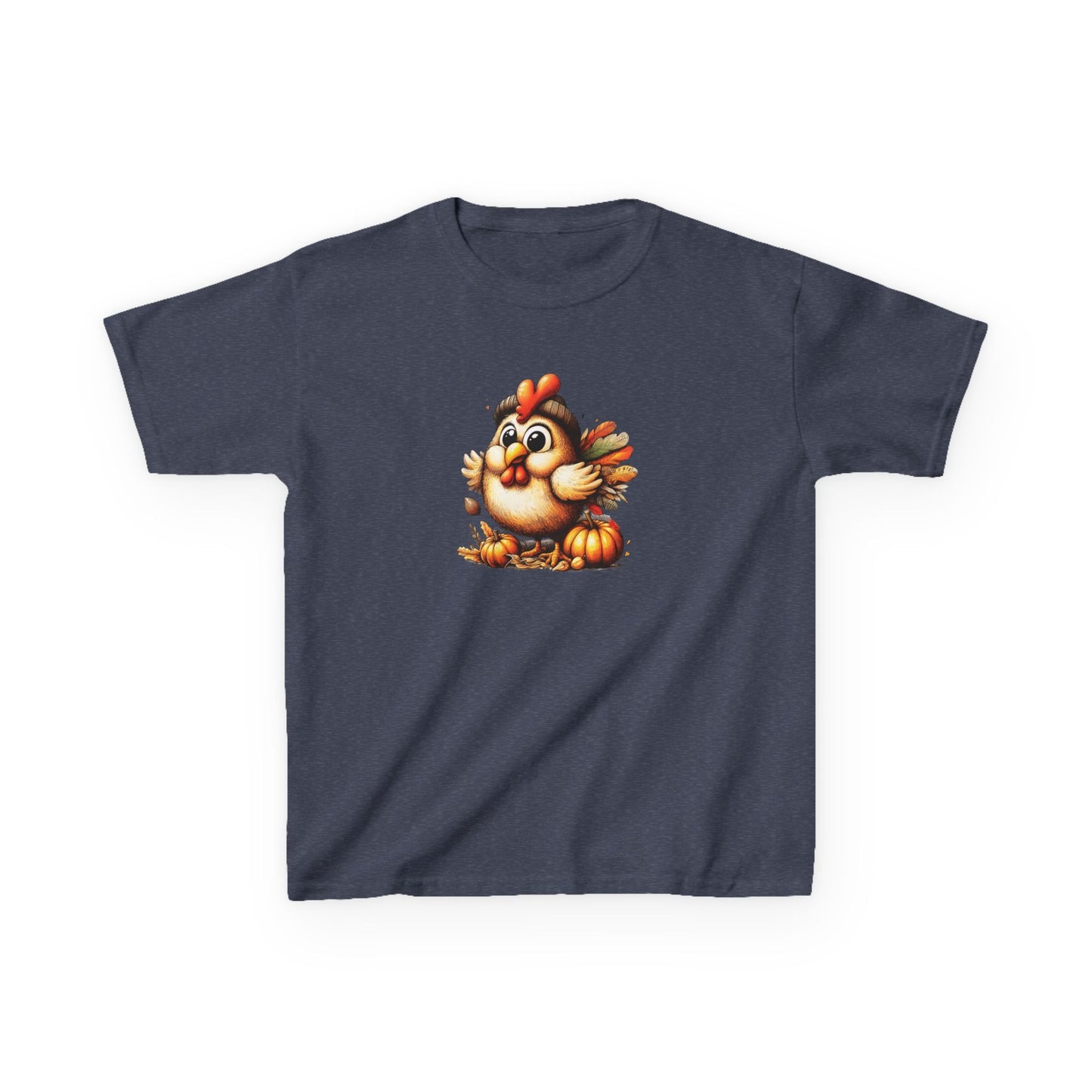 Cute Baby Turkey – Kids Cotton T-Shirt
