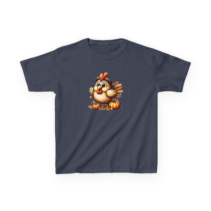 Cute Baby Turkey – Kids Cotton T-Shirt