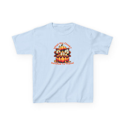 Pumpkin Turkeys – Kids Cotton T-Shirt