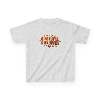 Grateful & Stuffed – Kids Cotton T-Shirt