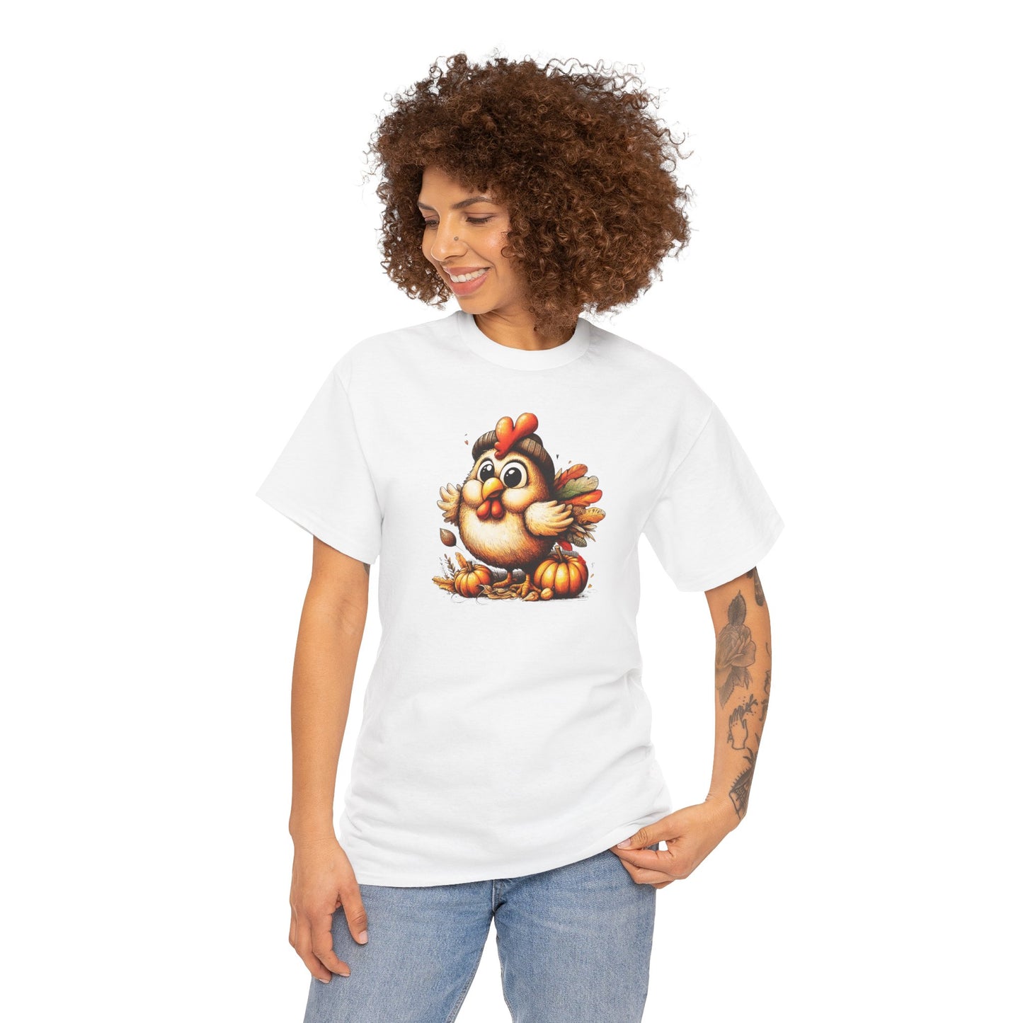 Cute Turkey T-Shirt – Funny Thanksgiving Unisex Tee