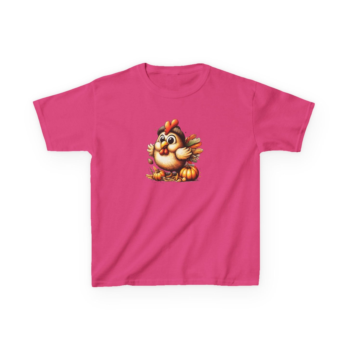 Cute Baby Turkey – Kids Cotton T-Shirt