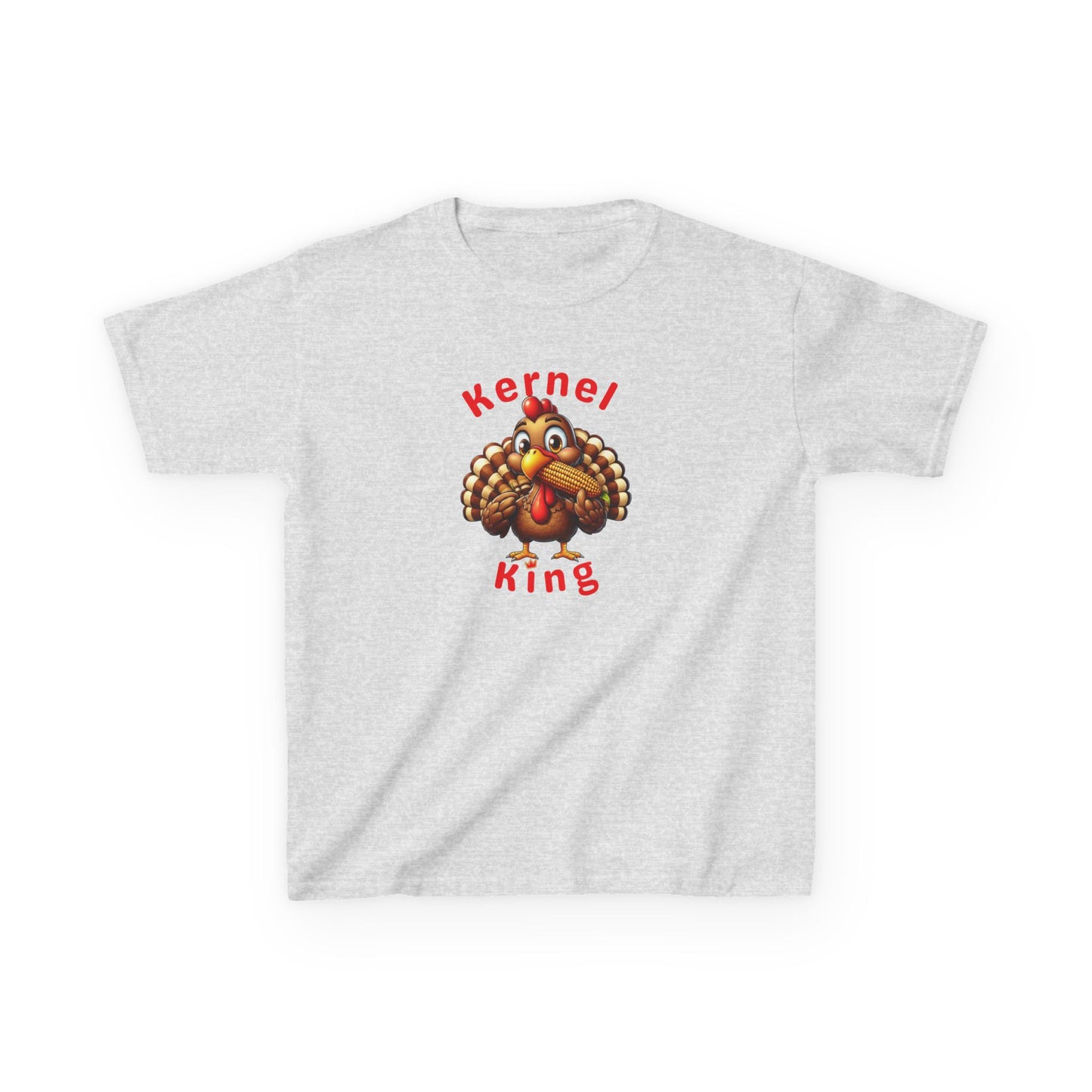 Kernel King – Boys Thanksgiving Cotton T-Shirt