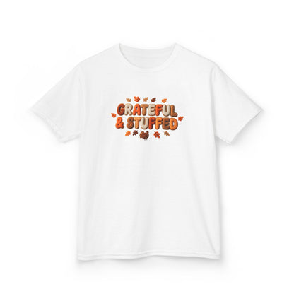 Grateful & Stuffed – Kids Cotton T-Shirt